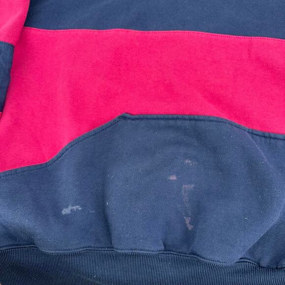 Vintage 1980s Adidas Cut and Sew Sweatshirt boxy fit size L - Picture 4 of 8